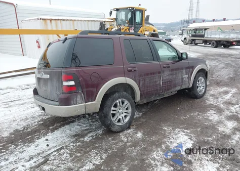 2008 Ford Explorer Eddie Bauer z USA, uszkodzony, nr VIN 1FMEU74E38UA03841